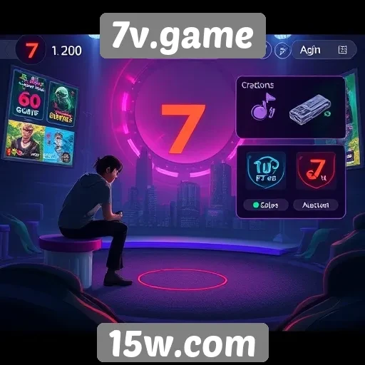 Análise da interface do usuário no 7v.game